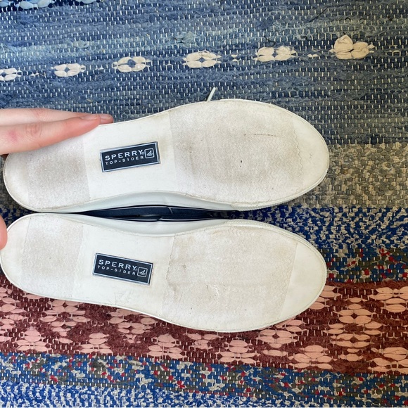 Sperry’s Top Sider Beachy Denim Boat Shoe Flats / Slides - Picture 2 of 3